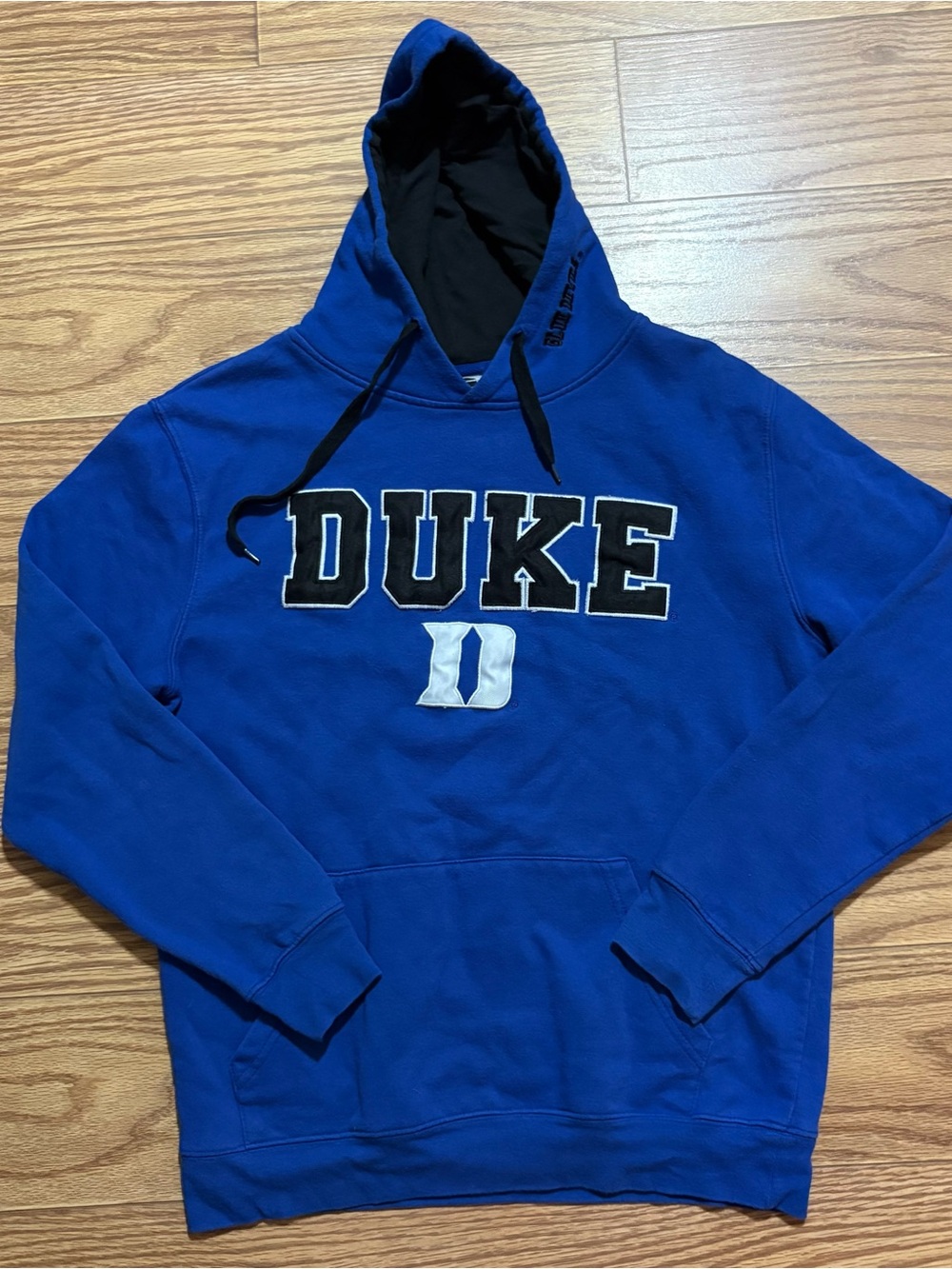 NCAA Duke Blue Devils Pullover Hoodie Sweatshirt Collegiate Medium